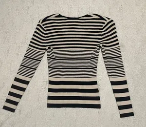 Hillard & Hanson Thrifted Striped Sweater thumbnail 2