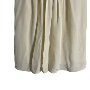 Tibi Ivory Cream Strapless Sleeveless Sequined Waist Mini Dress Size 12 thumbnail 5