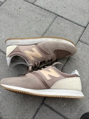 New balance 420 sneakers size 8.5 taupe brown thumbnail 3