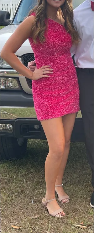 Homecoming Dress Pink Size 6 thumbnail 1