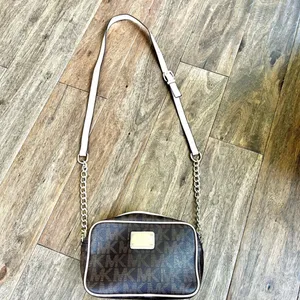 Michael Michael Kors
Monogram Shoulder Bag thumbnail 3