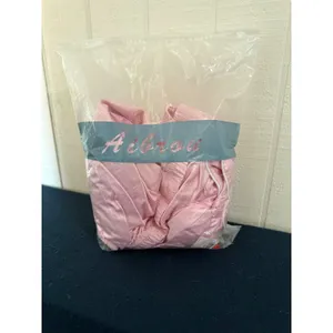 Aibrou Pink Satin Pajama Set Women 2XL Long Sleeve Button Down PJs NWT thumbnail 3