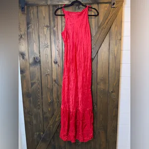 Degrade‎ Viscose Crinkle Maxi Dress thumbnail 2