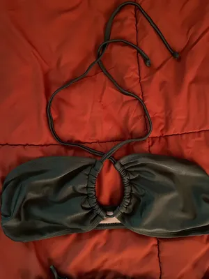 Cotton On Dark Green Brazilian Bikini Set thumbnail 3