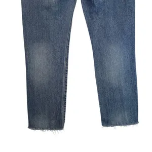 Joes Jeans The Lara Mid Rise Cigarette Ankle‎ Jeans Distressed Raw Hem Blue 28 thumbnail 9