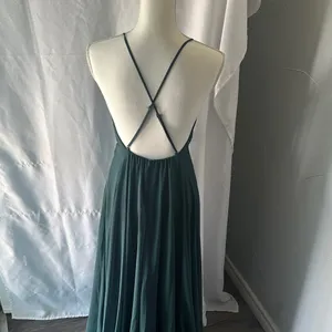 Lulu's Elegant Teal Maxi Dress thumbnail 5