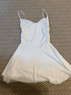 Mini flowy dress White Size M thumbnail 2