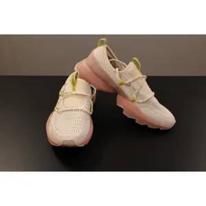Sorel Kinetic Sneakers Womens 8.5 White Pink Chunky Platform Bungee Lace Shoes thumbnail 9