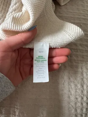 Aerie Waffle Knit Button Down thumbnail 4