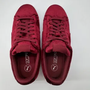 Puma Vikky Faux Suede Platform Velvet‎ Softfoam Sneakers 8 Streetwear Mob Money thumbnail 5