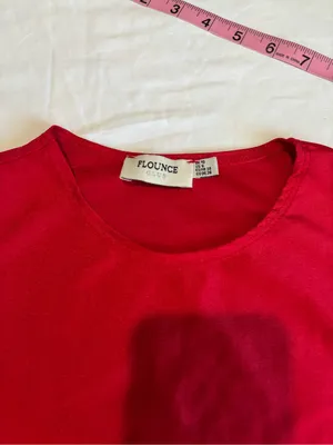 Flou Bright Red Sleeveless Tank Top Size undefined thumbnail 3