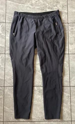 Patagonia Womens Gray Tapered Hiking Athletic Pants Sz M Drawstring Zip Pockets thumbnail 1