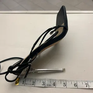 EGO Black Strappy Women's Heels size 5 thumbnail 4