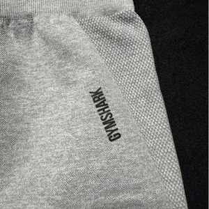 Gymshark Light‎ Grey Seamless High Waisted Workout Shorts Women's Size S thumbnail 2