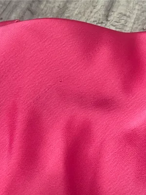 Rachel Zoe Hot Pink Satin Midi Slip Skirt Fuchsia Size 2 thumbnail 6