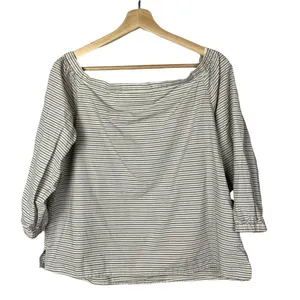 Madewell Jardin Off the Shoulder Long Sleeve Blouse L‎ thumbnail 5