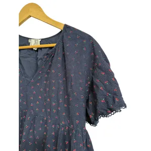 DRA Gianna Dress In‎ Navy Cherry size Medium $145 thumbnail 3