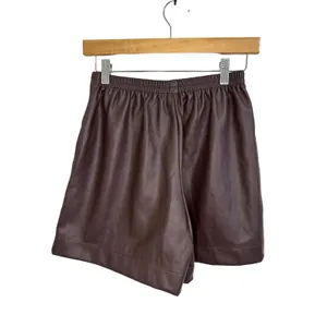 Avec Les Filles‎ faux leather brown shorts size XS thumbnail 5
