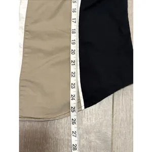 Vtg Cumberland Outfitters Tan Black White Color Block Western Shirt Womens-Lrg thumbnail 9