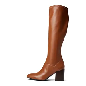 NEW FRANCO SARTO Talfer Tall Boot LEATHER BROWN thumbnail 4