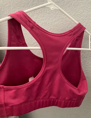 Nike Pink Sports Bra thumbnail 3