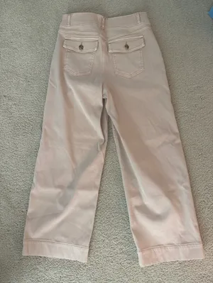 SPANX Wide-Leg Pull-On Pants in Peachy Beige thumbnail 3
