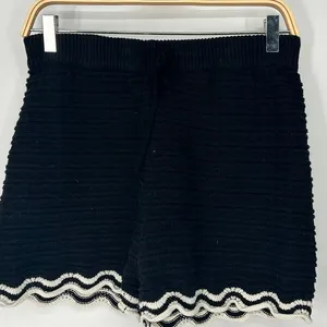 S Set Matching Knit Sweater Top Shorts Heartloom Black Azalea Revolve Crochet thumbnail 6