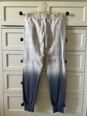 NWT 525 America Women’s Storm Cloud Multi Tie Dye Ombré Relaxed Fit Joggers - S thumbnail 2