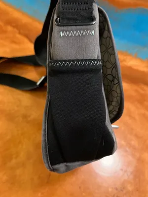 Sherpani Milli Crossbody Bag Gray Black Strap outdoor travel thumbnail 6
