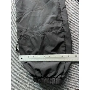 SheIn Black Parachute Cargo Pants Womens Relaxed Fit Elastic Waist Utility Small 24x28 thumbnail 6