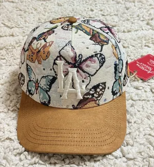 New American Needle LA Jacquard Butterfly Snapback Hat thumbnail 2