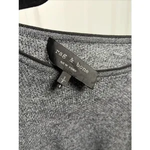 Rag & Bone Merino Wool Sweater Womens Size S Grey Long Sleeve Crew Neck Knit Top thumbnail 4