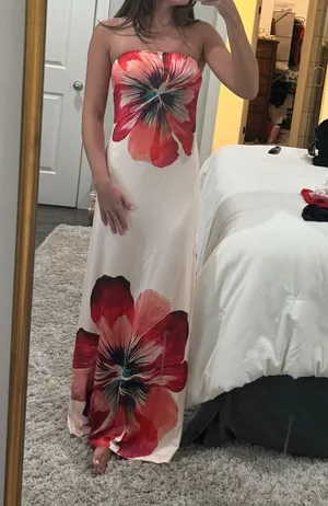 Flower Dress Multi Size XS thumbnail 1