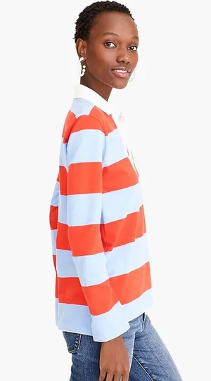 J. Crew 1984 striped rugby shirt thumbnail 6