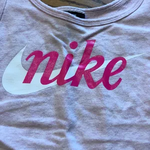 Nike Logo Tank  Sweatshirt Material Pink thumbnail 9