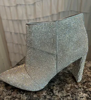 Steve Madden Noticed-R Crystal Booties thumbnail 4