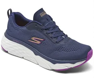 Skechers GOrun Max Cushioning Elite Navy Blue Running Shoes Womens 9.5 thumbnail 1