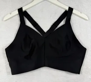Alo‎ Yoga Women Black Fast Bra Adjustable Criss Cross Straps Activewear W7162R M thumbnail 1