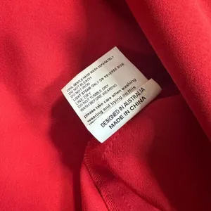 Elliatt x Revolve Red Cutout Asymmetrical Mini Dress Size S Valentine’s thumbnail 11
