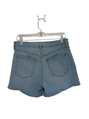 NEW Old Navy High-Waisted Wow Jean Short 4” Nova Light Wash - Size 8 thumbnail 4