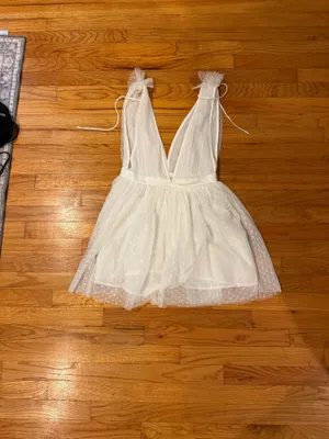 Showpo White Mini Dress thumbnail 3
