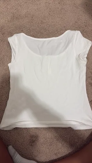 Lululemon Henley Tee Cap Sleeve thumbnail 2