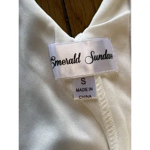 Emerald Sundae Cocktail Dress,‎ Size Small, Lacey White thumbnail 8