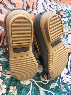 Tommy Hilfiger Women's Waterproof Tan Quilted Rubber Duck Rain Boots Size 8M thumbnail 11