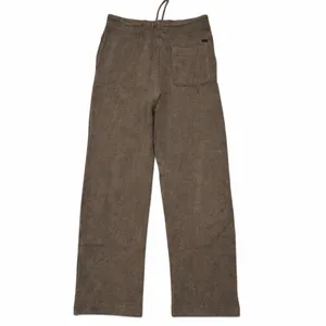 PacSun‎ Baggy Herringbone Knit Pants Taupe Brown Cotton Drawstring Womens S NEW thumbnail 2