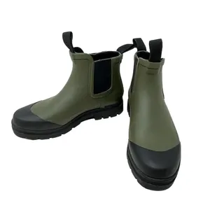 Everlane The Rain Boot in Surplus Green Olive‎ Chelsea Size US 5 thumbnail 5