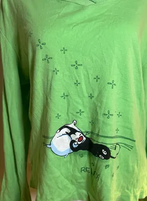 Mutts Organic Tee Green Size XL thumbnail 2