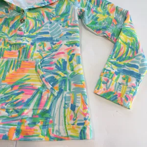Lilly Pulitzer Captain Popover Knit Top in Sea Salt Sun Pockets MEDIUM thumbnail 7