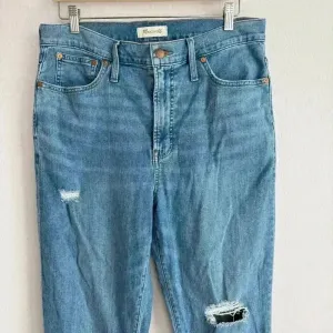 Madewell‎ The Perfect Vintage High Rise Distressed Raw Hem Jeans Women's Size 31 thumbnail 3