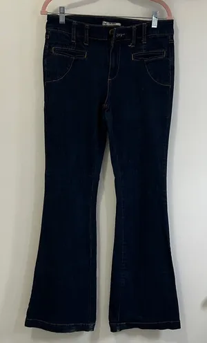 Free People Extreme Bell Bottom Jeans thumbnail 1